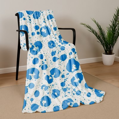 Premium Cozy Fleece Blanket (Ocean)