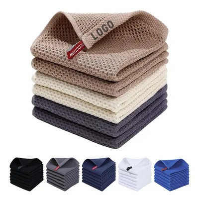 Quick-Dry Cotton Dish Cloths