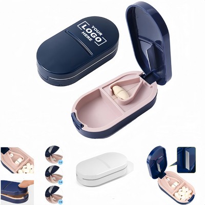 Pill Splitter and Storage Box