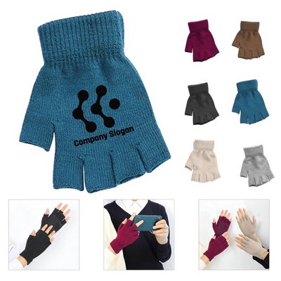 Fingerless Knitted Gloves