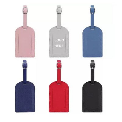 PU Leather Luggage Tag