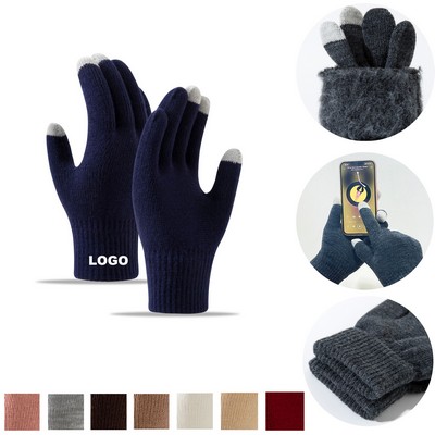 Knit Touchscreen Gloves for Men and Women