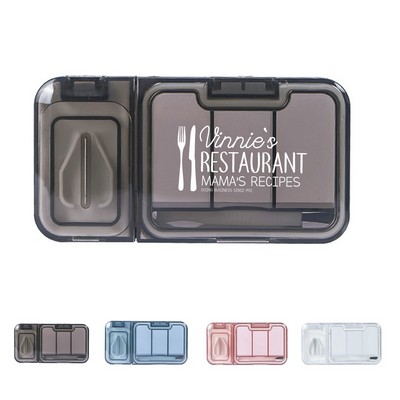 Medication Splitter Box with Stainless Steel Blade