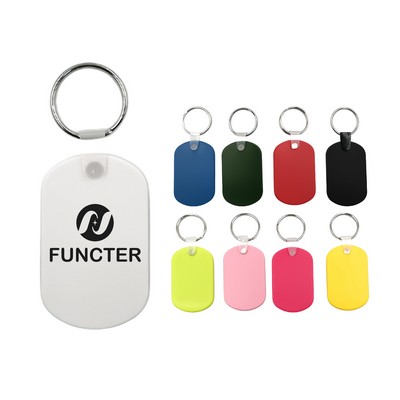 ABS Rectangular Key Tag
