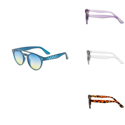 Trendy Round UV400 Sunglasses