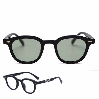 Vintage Round Frame Sunglasses