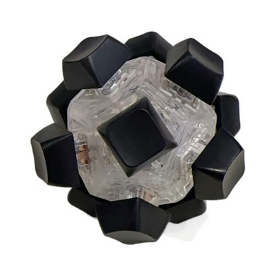 12 Keyboard Fidget Toy Fidget Clicker Keyboard Decompression Toys Button Stress Relief Gifts