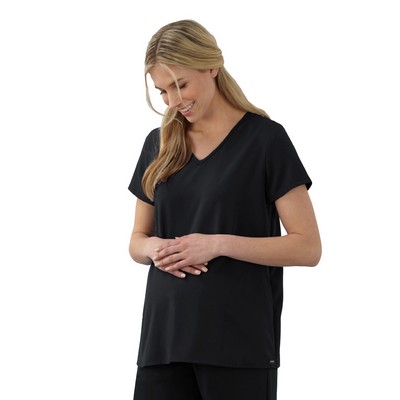 Jockey - Women's 2-Pocket Pleated Back Maternity Scrub Top