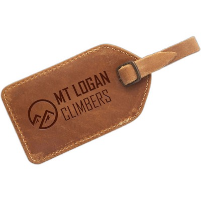 Leather Luggage Tag