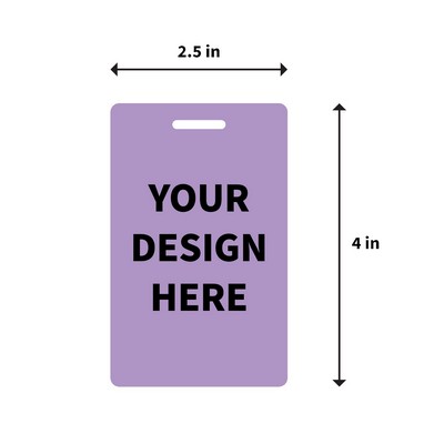 2.5" x 4" Event Badge