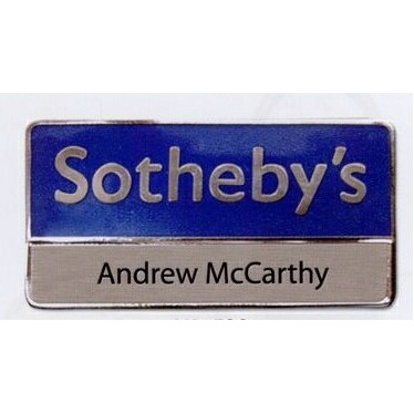 Die Struck Name Badge