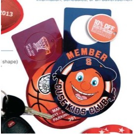 CombiPass - Laminated - Round Ball Shape w/Pop Out Key Tag (4.5" X 6.875")