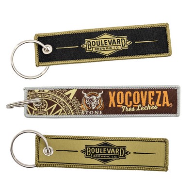 Woven Flight Keytags 4"