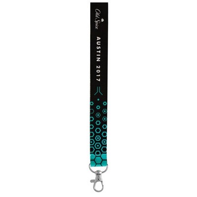 Sublimated 2-Sided Lanyard w/Lobster Claw (35 1/2" x 3/4")