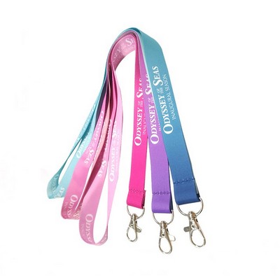 1" Full Color Dye Sublimated Lanyard