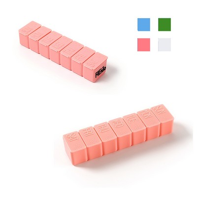 Moq25 Pp Material Braille 7 Day Pill Box