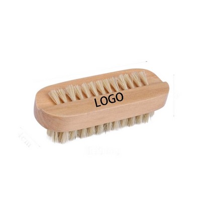 Dual-Sided Beech Wood Bath Brush