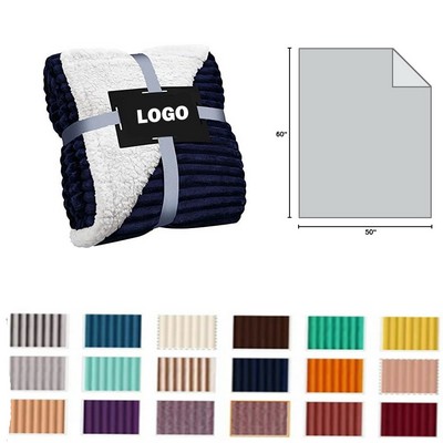 Fleece Throw Blanket 50" x 60"
