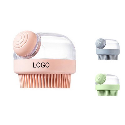 Portable Pet Bath Scrubber Brush