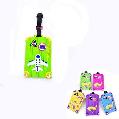PVC Soft Rubber Luggage Tag
